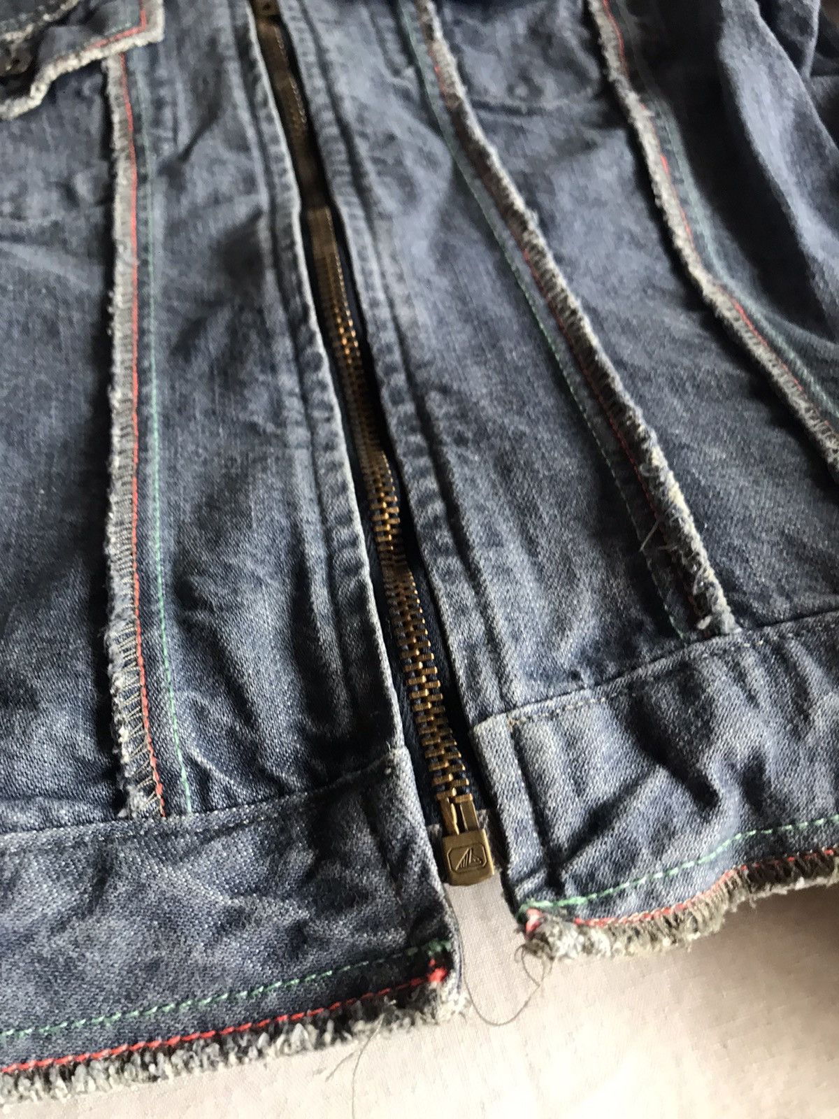 Diesel × Vintage Diesel vintage Denim jacket jeans Lampo Size S / US 4 / IT 40 - 14 Thumbnail