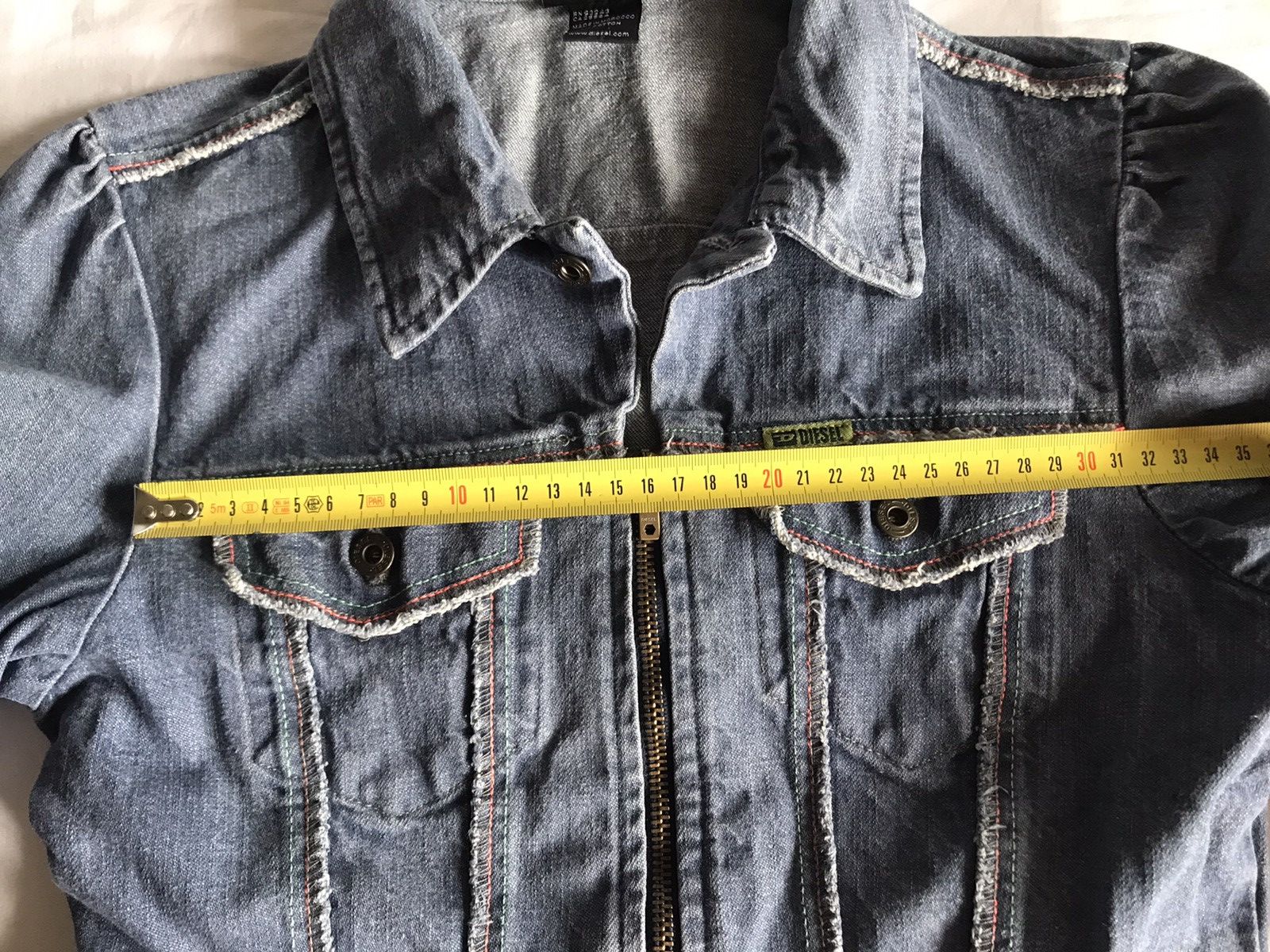 Diesel × Vintage Diesel vintage Denim jacket jeans Lampo Size S / US 4 / IT 40 - 17 Thumbnail