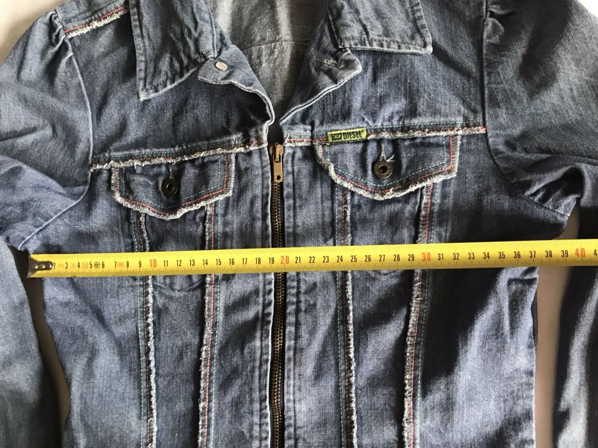 Diesel × Vintage Diesel vintage Denim jacket jeans Lampo Size S / US 4 / IT 40 - 19 Thumbnail