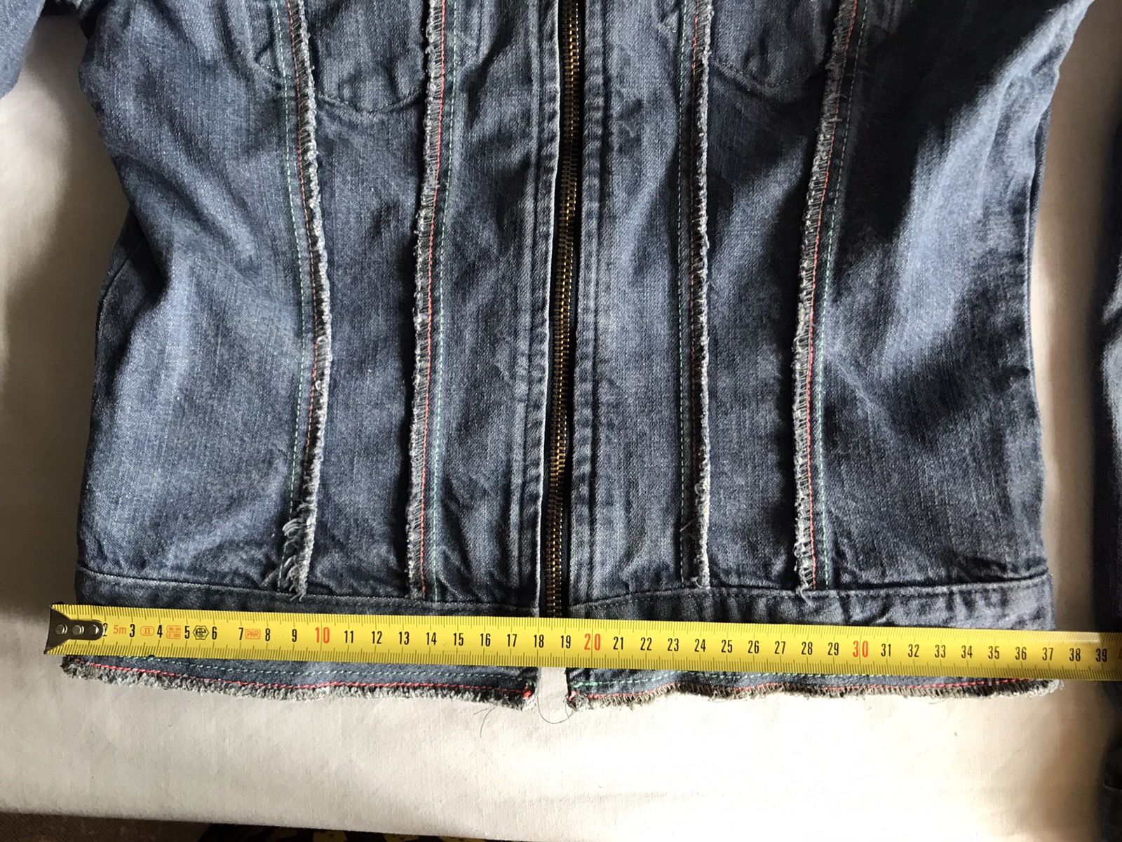 Diesel × Vintage Diesel vintage Denim jacket jeans Lampo Size S / US 4 / IT 40 - 18 Thumbnail