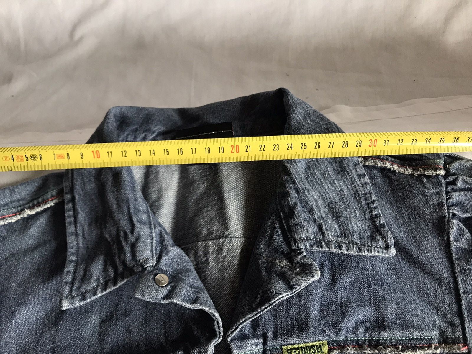 Diesel × Vintage Diesel vintage Denim jacket jeans Lampo Size S / US 4 / IT 40 - 15 Thumbnail