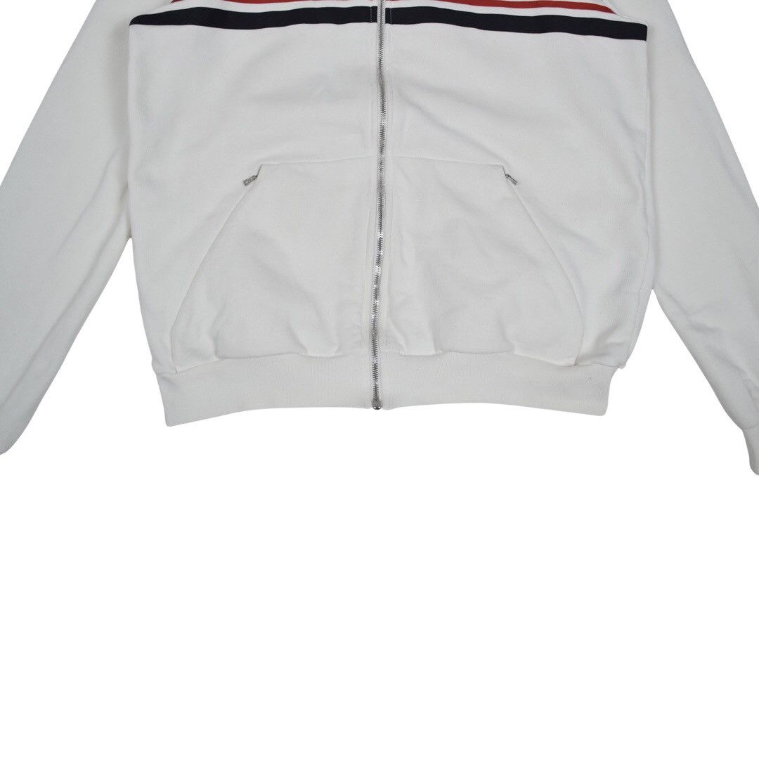 Prada Prada Sport Striped Zip Hoodie White Size US L / EU 52-54 / 3 - 3 Thumbnail