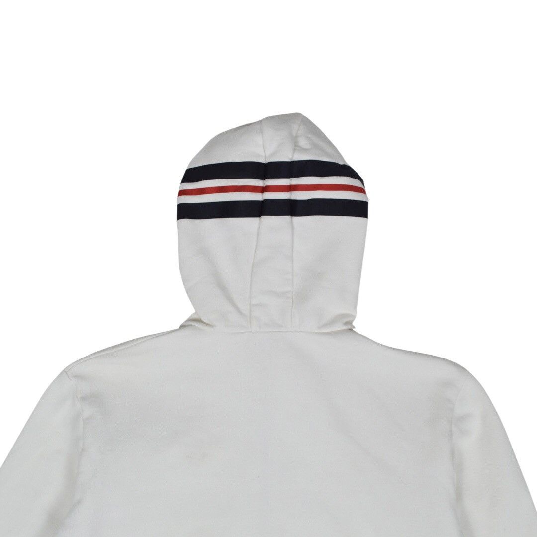 Prada Prada Sport Striped Zip Hoodie White Size US L / EU 52-54 / 3 - 7 Thumbnail