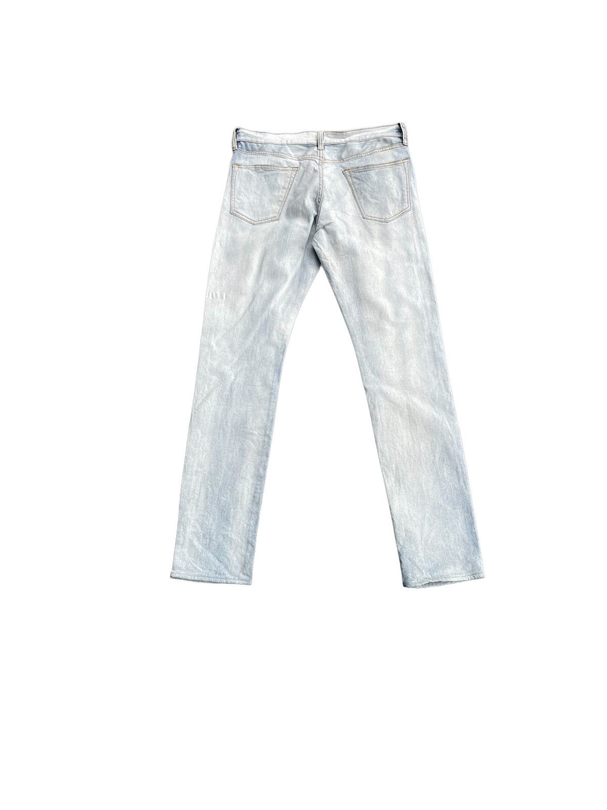 GU GU Japan Bleached Denim Size US 33 - 7 Thumbnail