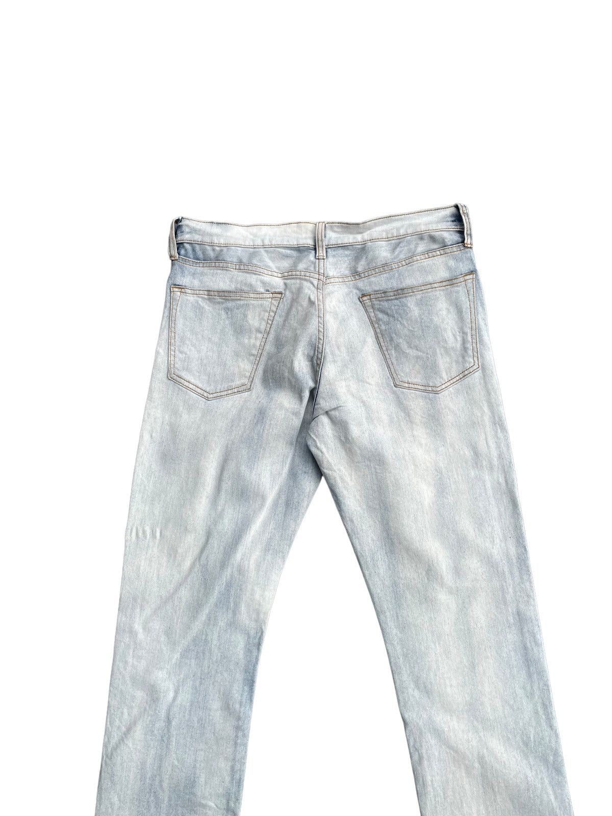 GU GU Japan Bleached Denim Size US 33 - 8 Thumbnail