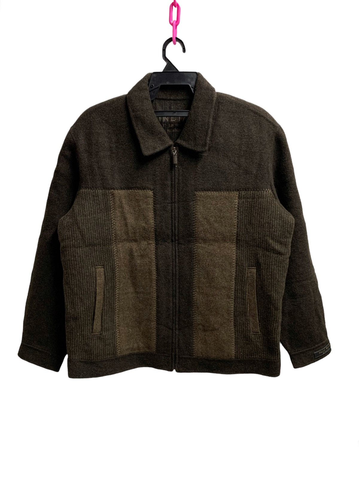 image of Vintage Indian Return To Nature Wool Jacket in Brown, Men's (Size Medium)