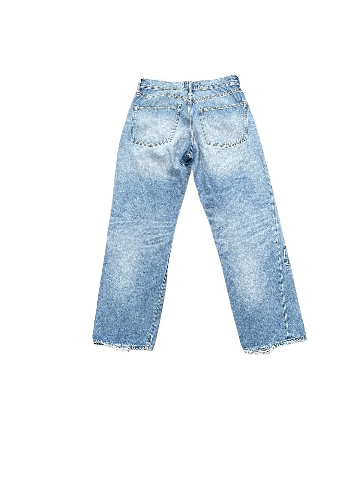 Japanese Brand Japanese Kibata Distresed Denim Size US 29 - 6 Thumbnail