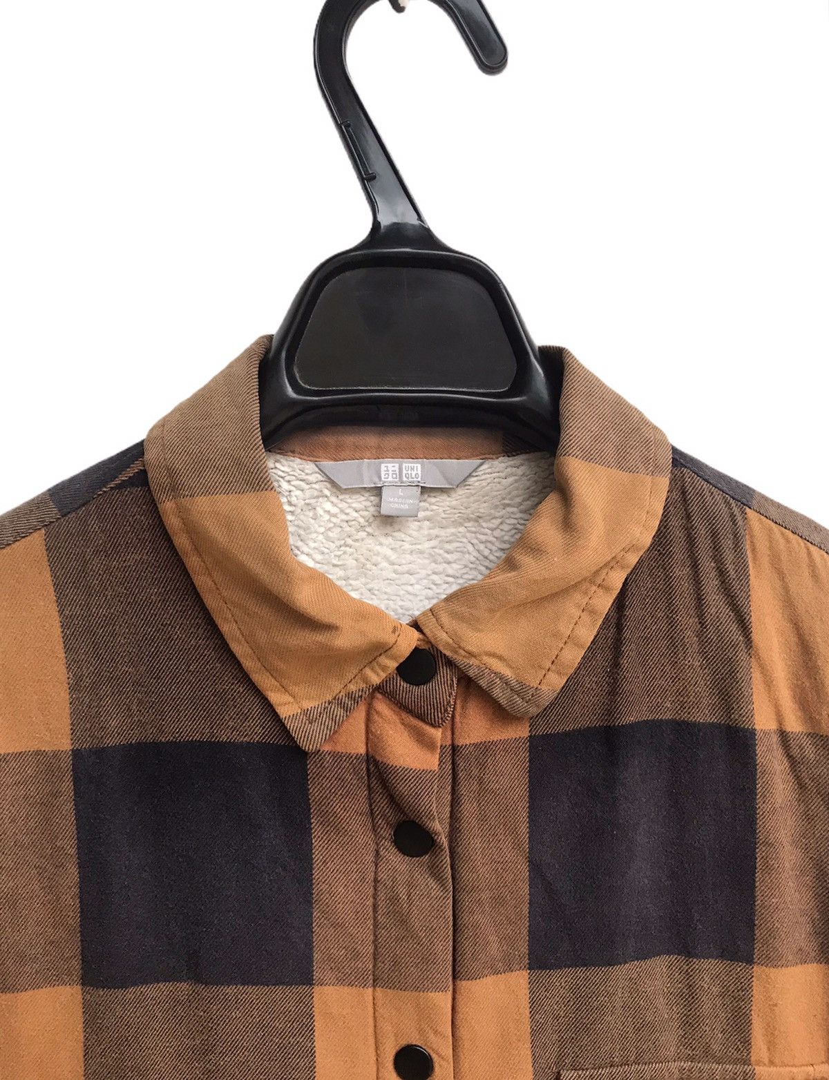 Japanese Brand 🔥Uniqlo Check Jacket Fleece Sherpa Inside Size US S / EU 44-46 / 1 - 4 Thumbnail
