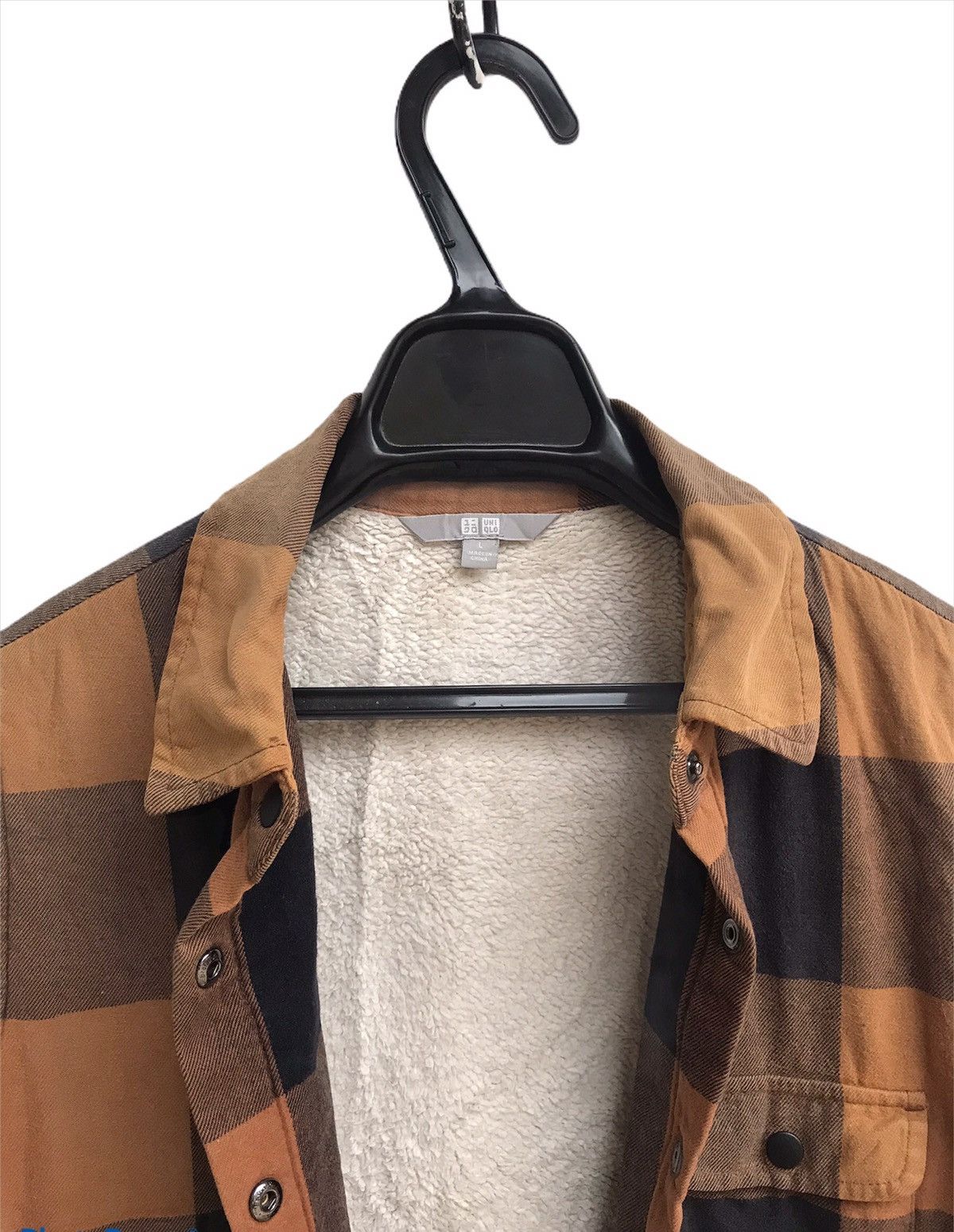 Japanese Brand 🔥Uniqlo Check Jacket Fleece Sherpa Inside Size US S / EU 44-46 / 1 - 5 Thumbnail