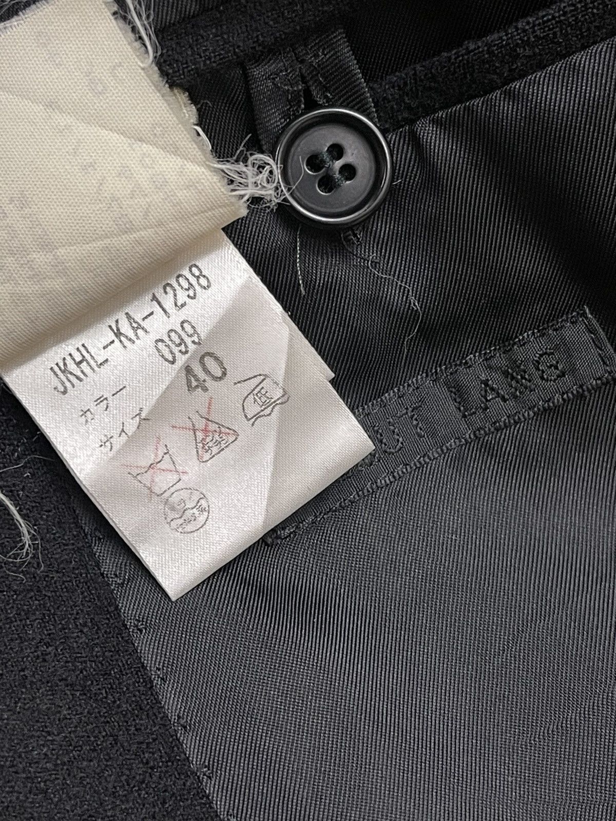 Helmut Lang Vintage Helmut Lang Black suit (size 40) Size US M / EU 48-50 / 2 - 6 Thumbnail