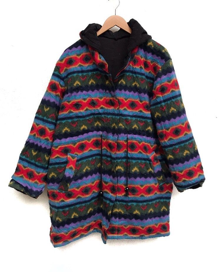 Japanese Brand 🔥Nice Multy Colour Winter Jacket Size US XL / EU 56 / 4 - 1 Thumbnail