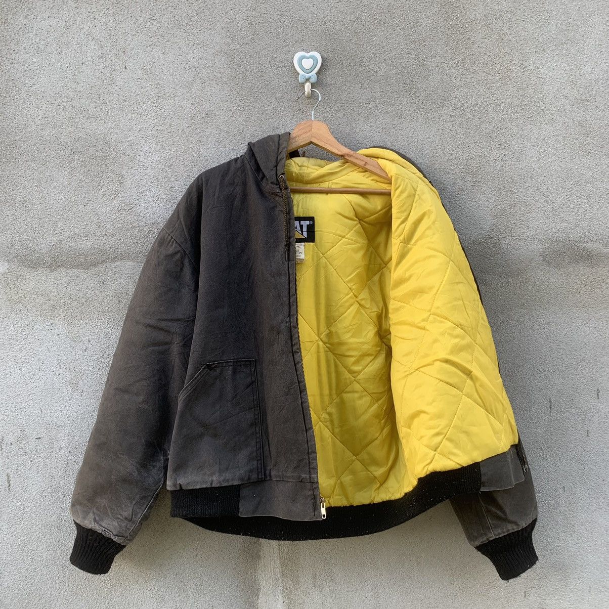 Caterpillar × StraightFaded × Vintage STEALS💥1990’s CAT CATERPILLAR DETROIT FADED VINTAGE JACKET Size US L / EU 52-54 / 3 - 10 Thumbnail