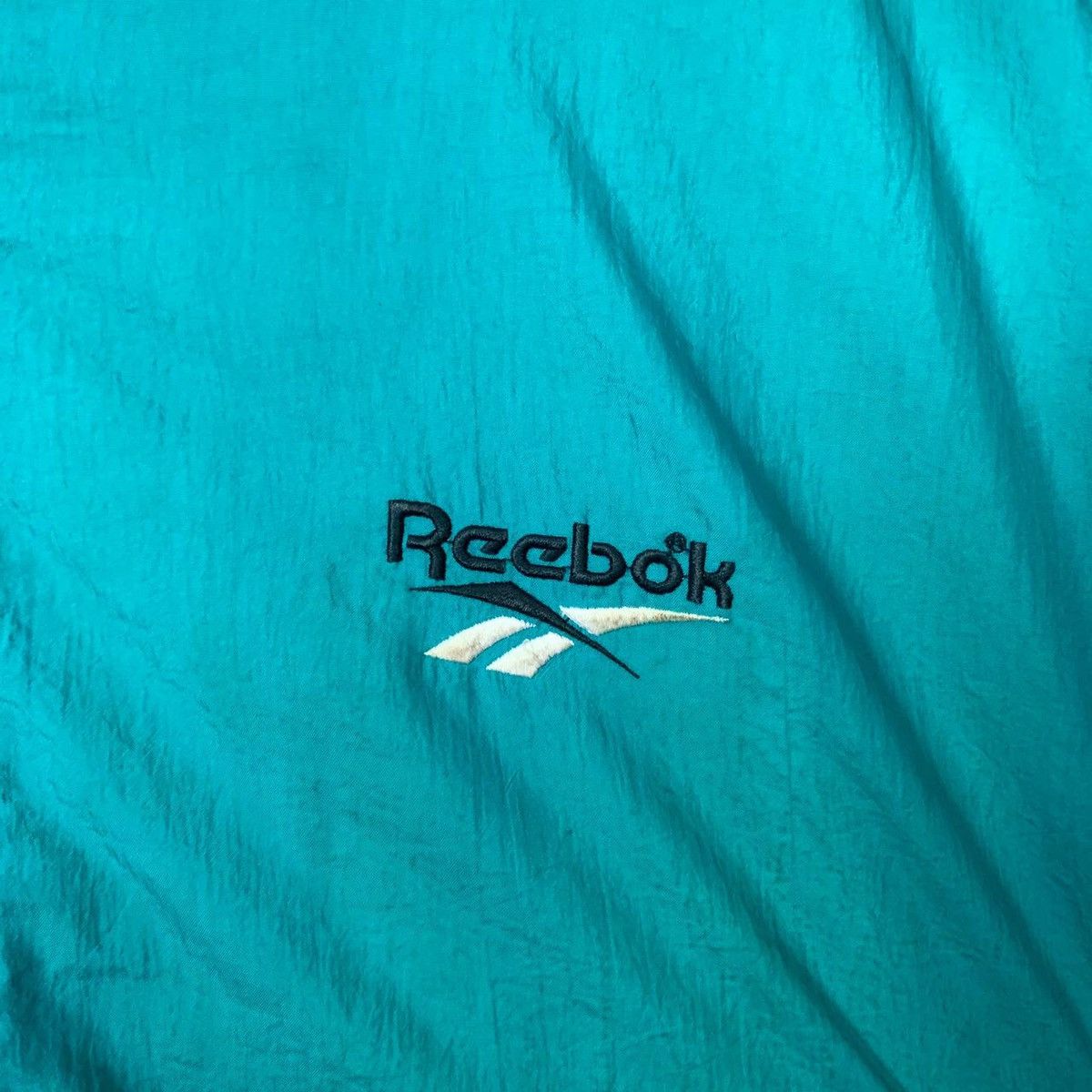 Reebok × Vintage 1990’s Vintage Reebok Big Logo Sportswear Zip Ups Jacket Size US L / EU 52-54 / 3 - 7 Thumbnail