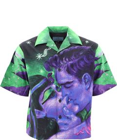 Prada kissing outlet shirt