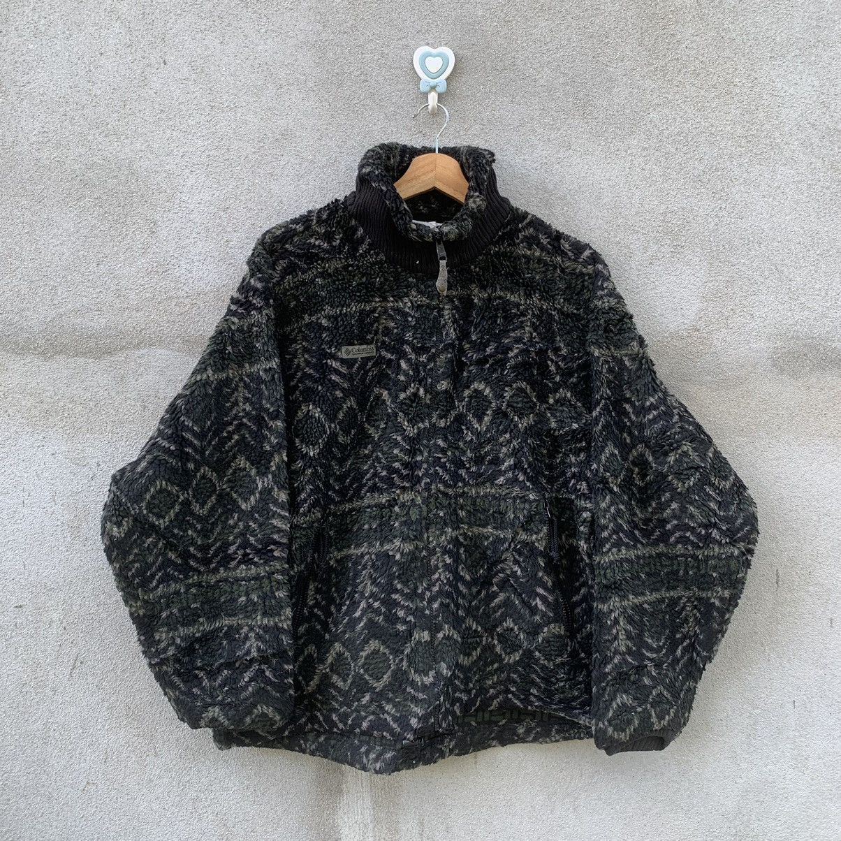 Columbia ‼️RARE🔥COLUMBIA SPORTSWEAR SHERPAFLEECE NAVAJO JACKET U.S.A Size US L / EU 52-54 / 3 - 1 Thumbnail