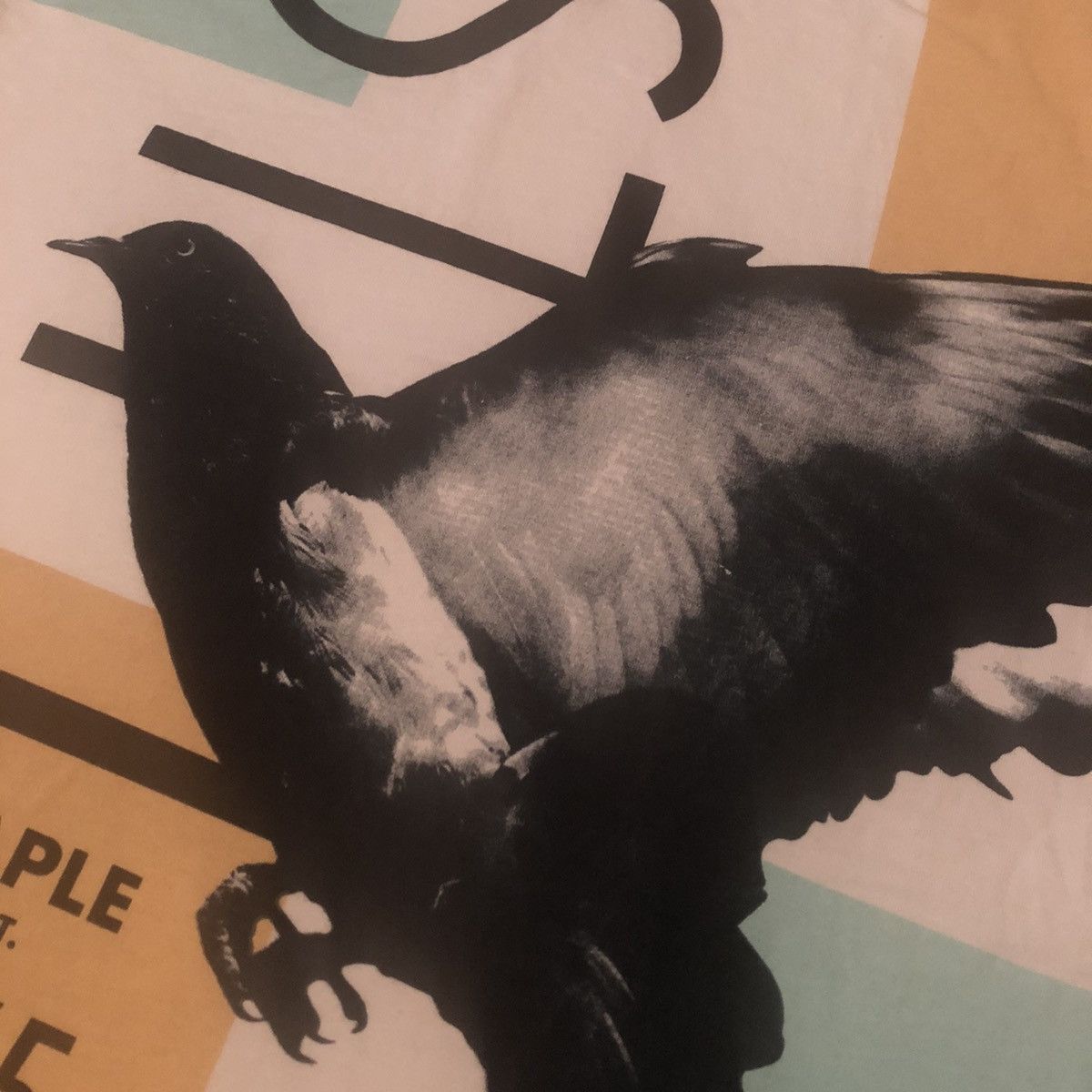 Staple Vintage Jeff Staple Pigeon Big Print Graphic Logo Tee 1975 Size US L / EU 52-54 / 3 - 6 Thumbnail