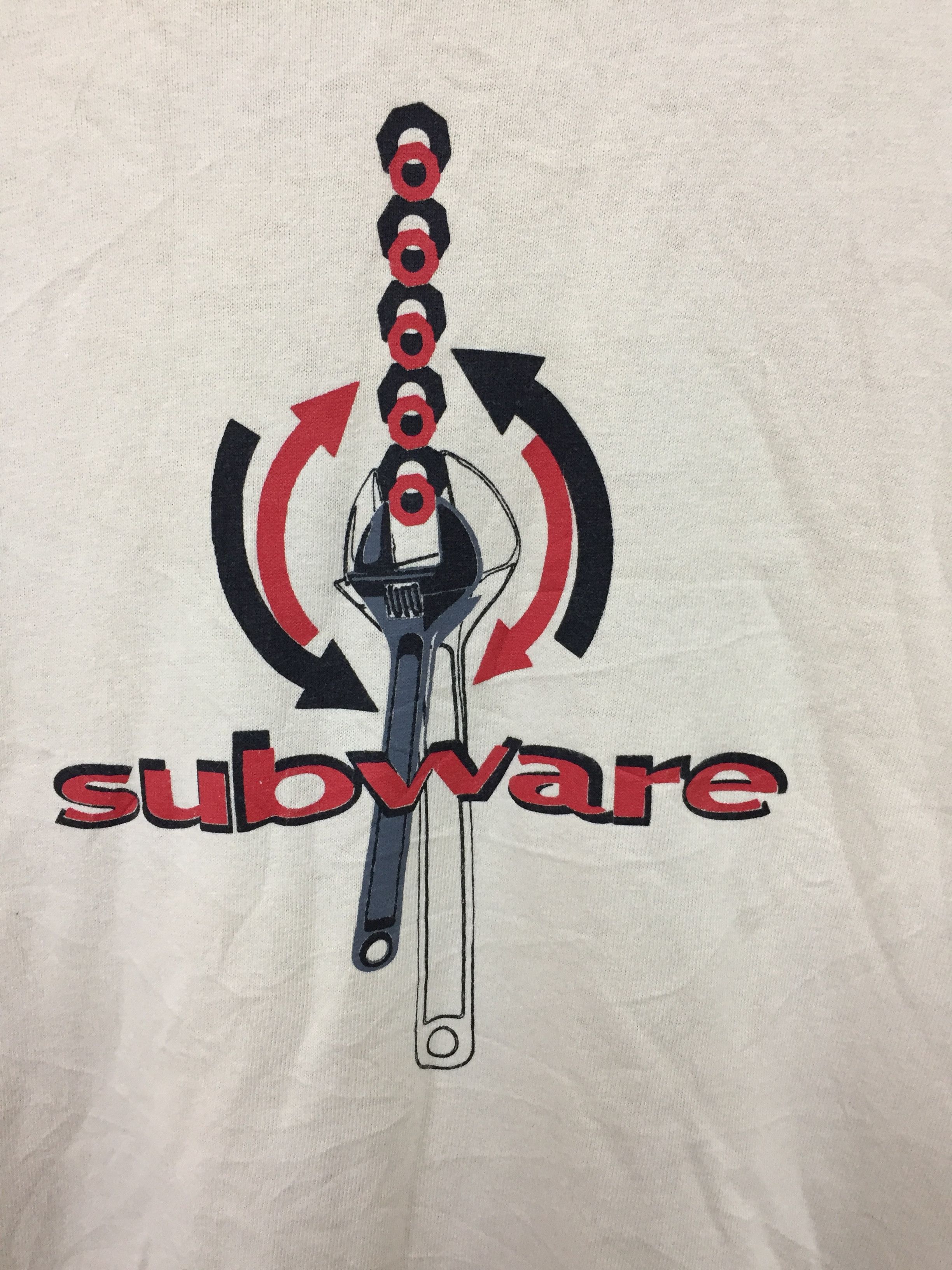 Futura × Recon × Subware 90's SUBWARE adjustable wrench tee Size US M / EU 48-50 / 2 - 3 Thumbnail