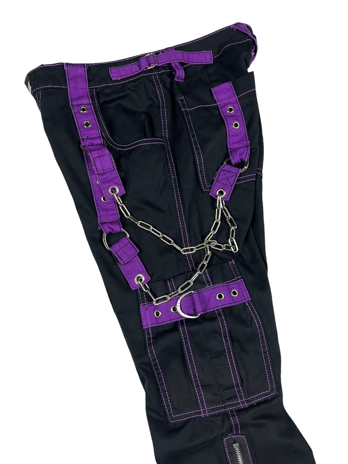 Tripp NYC Y2K Tripp NYC Bondage Cargo Pants Size US 30 / EU 46 - 9 Thumbnail