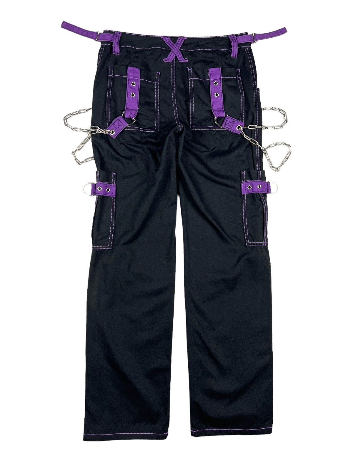 Tripp NYC Y2K Tripp NYC Bondage Cargo Pants Size US 30 / EU 46 - 2 Thumbnail