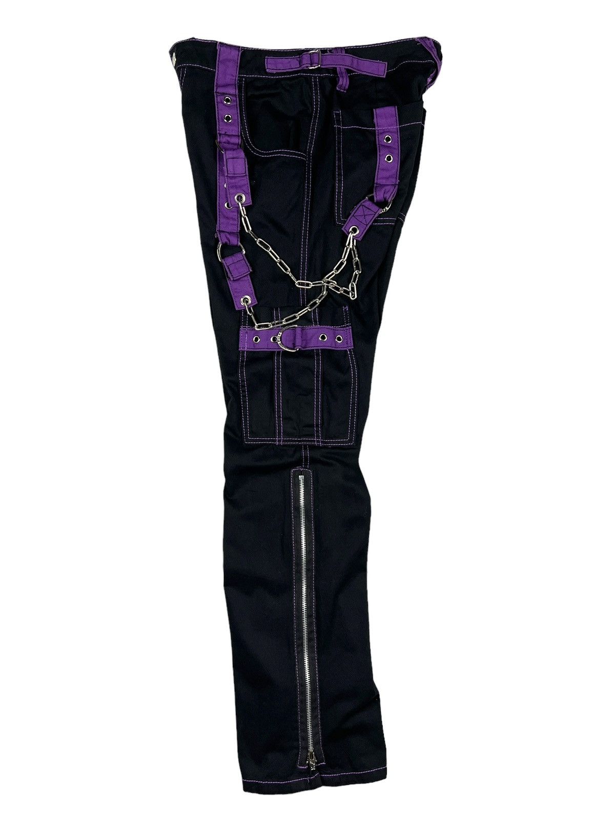 Tripp NYC Y2K Tripp NYC Bondage Cargo Pants Size US 30 / EU 46 - 7 Thumbnail