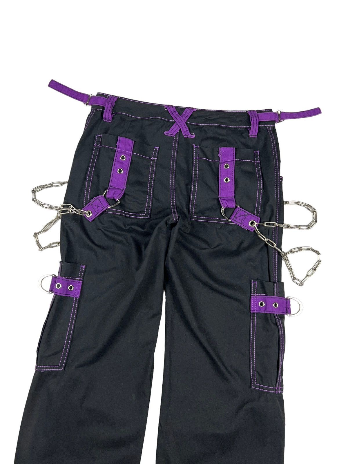 Tripp NYC Y2K Tripp NYC Bondage Cargo Pants Size US 30 / EU 46 - 6 Thumbnail