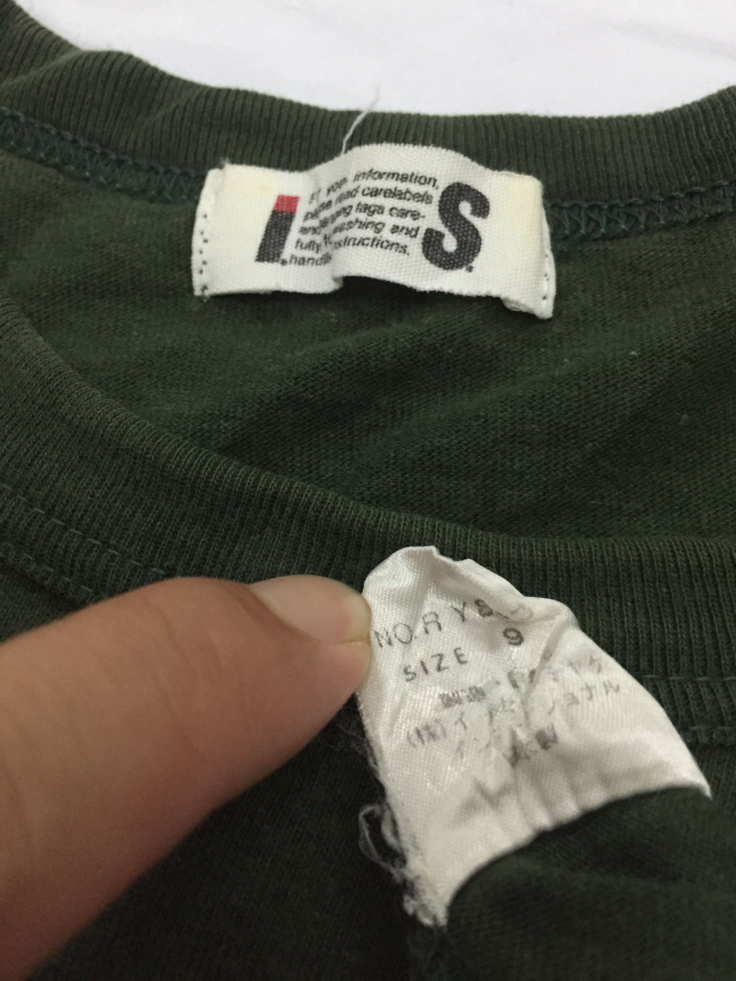 Issey Miyake 80's Ionics I.S Logo tee Size US S / EU 44-46 / 1 - 6 Thumbnail