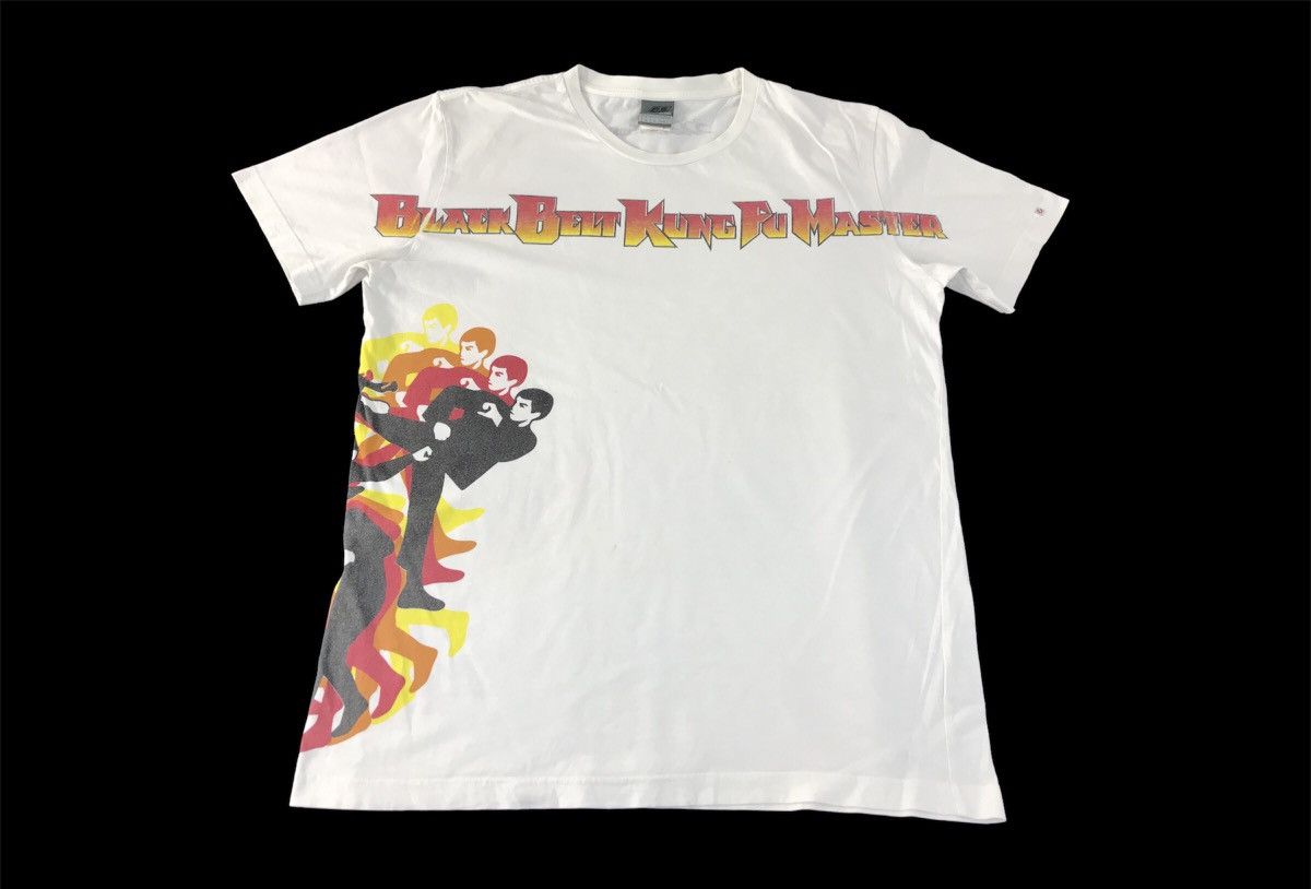 55DSL × Diesel 55DSL Black Belt Kung Fu Master Mirror Screen Printed Tee Size US L / EU 52-54 / 3 - 1 Thumbnail