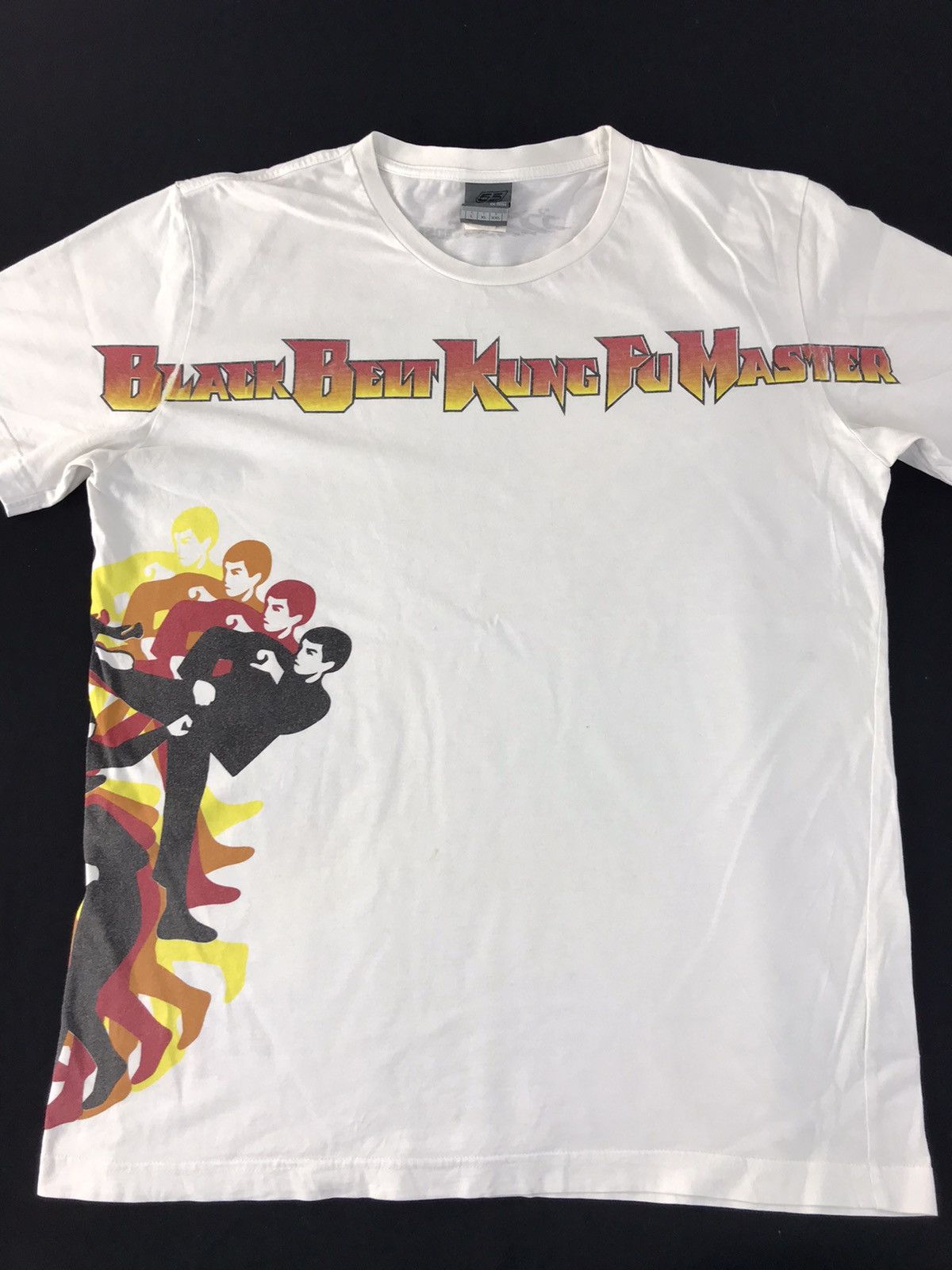 55DSL × Diesel 55DSL Black Belt Kung Fu Master Mirror Screen Printed Tee Size US L / EU 52-54 / 3 - 3 Thumbnail