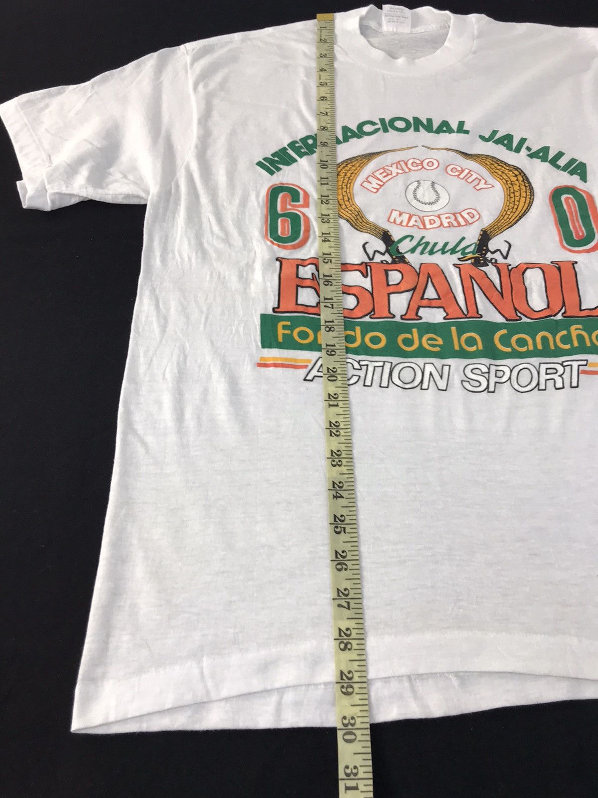 Vintage 90s Spring Ford Internacional Jai-Alia Espanol Fondo De La Size US L / EU 52-54 / 3 - 8 Thumbnail