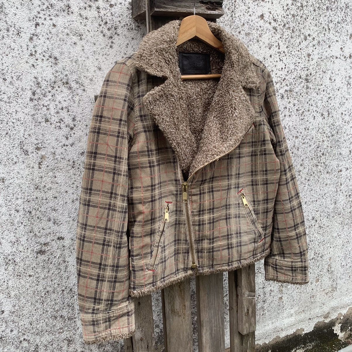 Levi's × Levi's Vintage Clothing SEND OFFERS🔥Levi’s Sherpa Fleece Double Collar Check Jacket Size US M / EU 48-50 / 2 - 2 Thumbnail