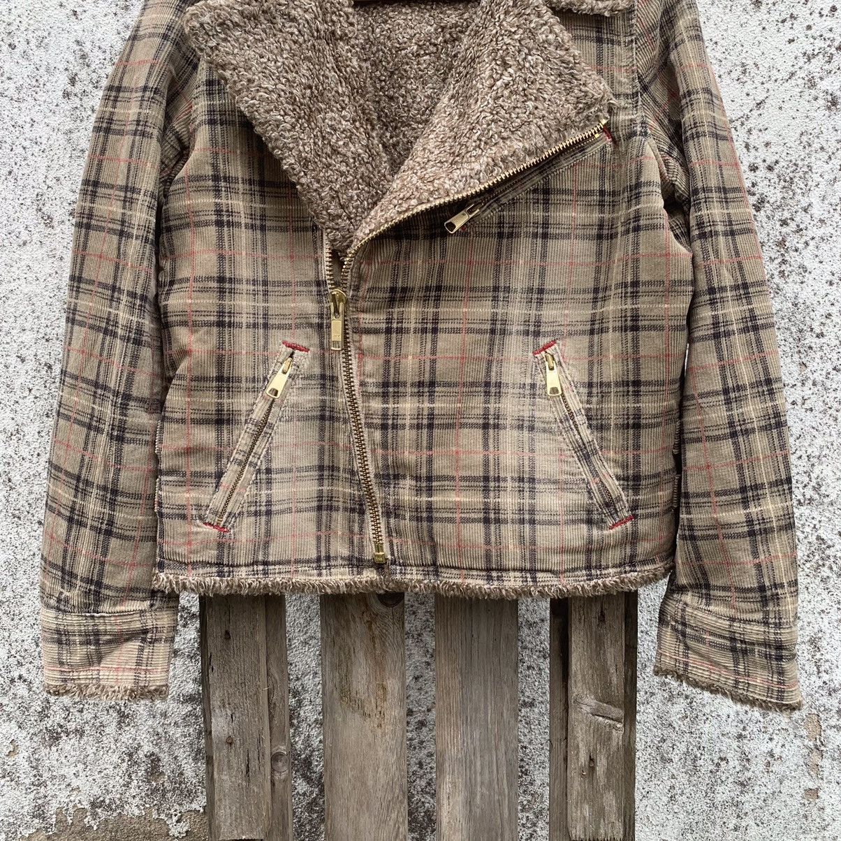 Levi's × Levi's Vintage Clothing SEND OFFERS🔥Levi’s Sherpa Fleece Double Collar Check Jacket Size US M / EU 48-50 / 2 - 4 Thumbnail