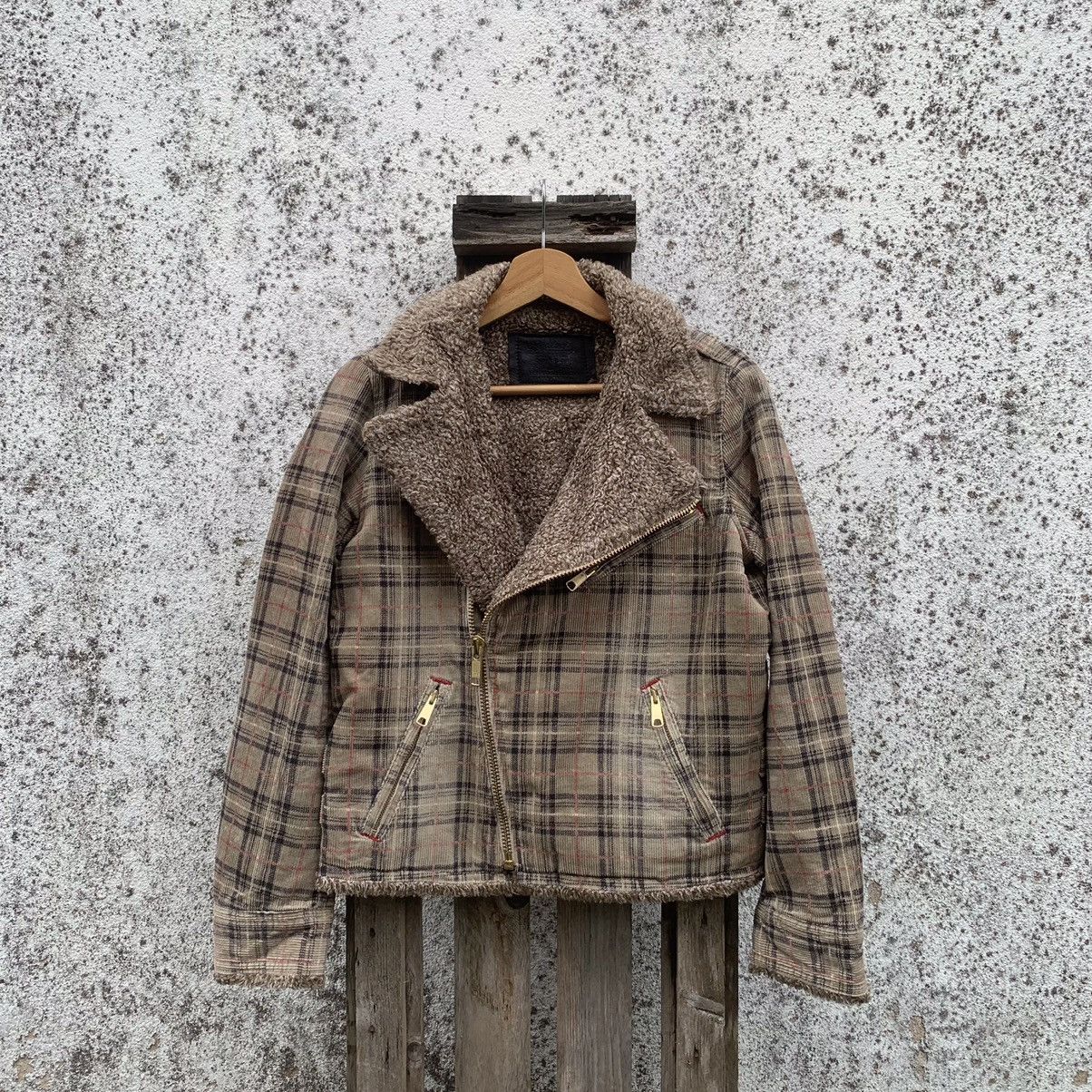 Levi's × Levi's Vintage Clothing SEND OFFERS🔥Levi’s Sherpa Fleece Double Collar Check Jacket Size US M / EU 48-50 / 2 - 1 Thumbnail