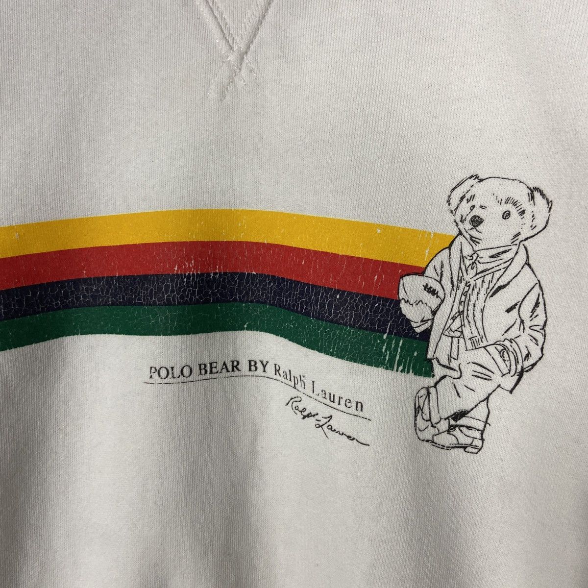 Polo Ralph Lauren Polo Bear by Ralph Lauren Custom Sweatshirt Size US S / EU 44-46 / 1 - 2 Thumbnail