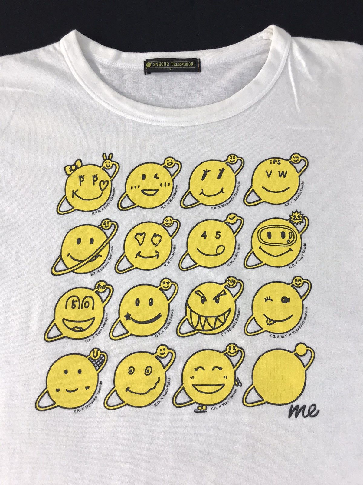 Japanese Brand × Vintage 90s 24 Hour Television Japanese Idol Celebrity Smile Design Size US S / EU 44-46 / 1 - 3 Thumbnail