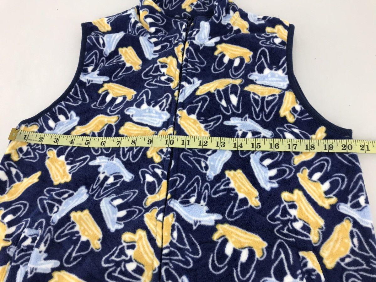 Disney Donald Duck Over Printed Vest Fleece Jacket Sleeveless Size US M / EU 48-50 / 2 - 7 Thumbnail