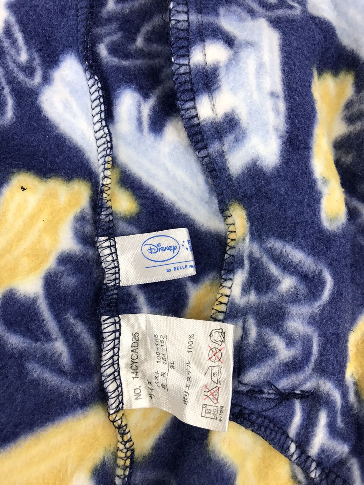 Disney Donald Duck Over Printed Vest Fleece Jacket Sleeveless Size US M / EU 48-50 / 2 - 5 Thumbnail