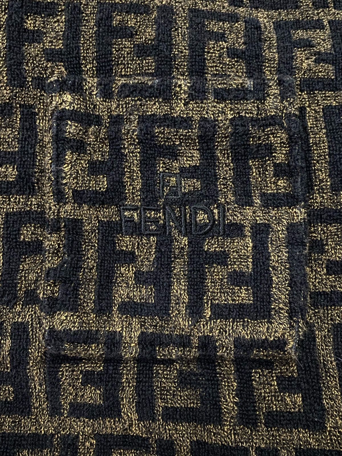 Fendi Vintage FENDI Zucca Monogram Bathrobe Robe Size US L / EU 52-54 / 3 - 13 Thumbnail
