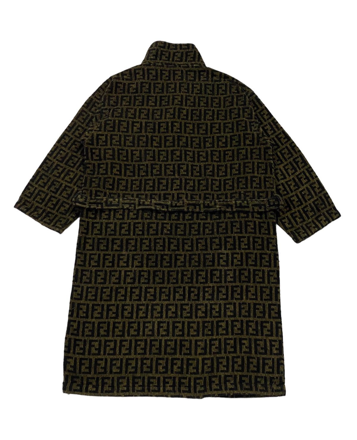 Fendi Vintage FENDI Zucca Monogram Bathrobe Robe Size US L / EU 52-54 / 3 - 6 Thumbnail