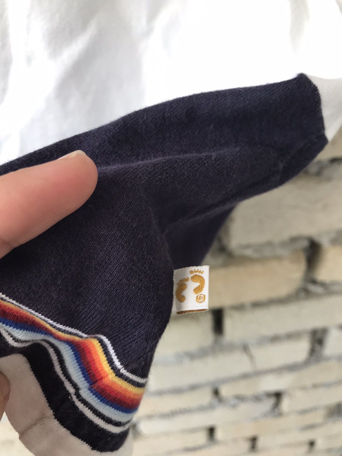 Hang Ten × Solid and Striped × Vintage Vintage Hangten Polo Tee Stripes Design Size US L / EU 52-54 / 3 - 6 Thumbnail