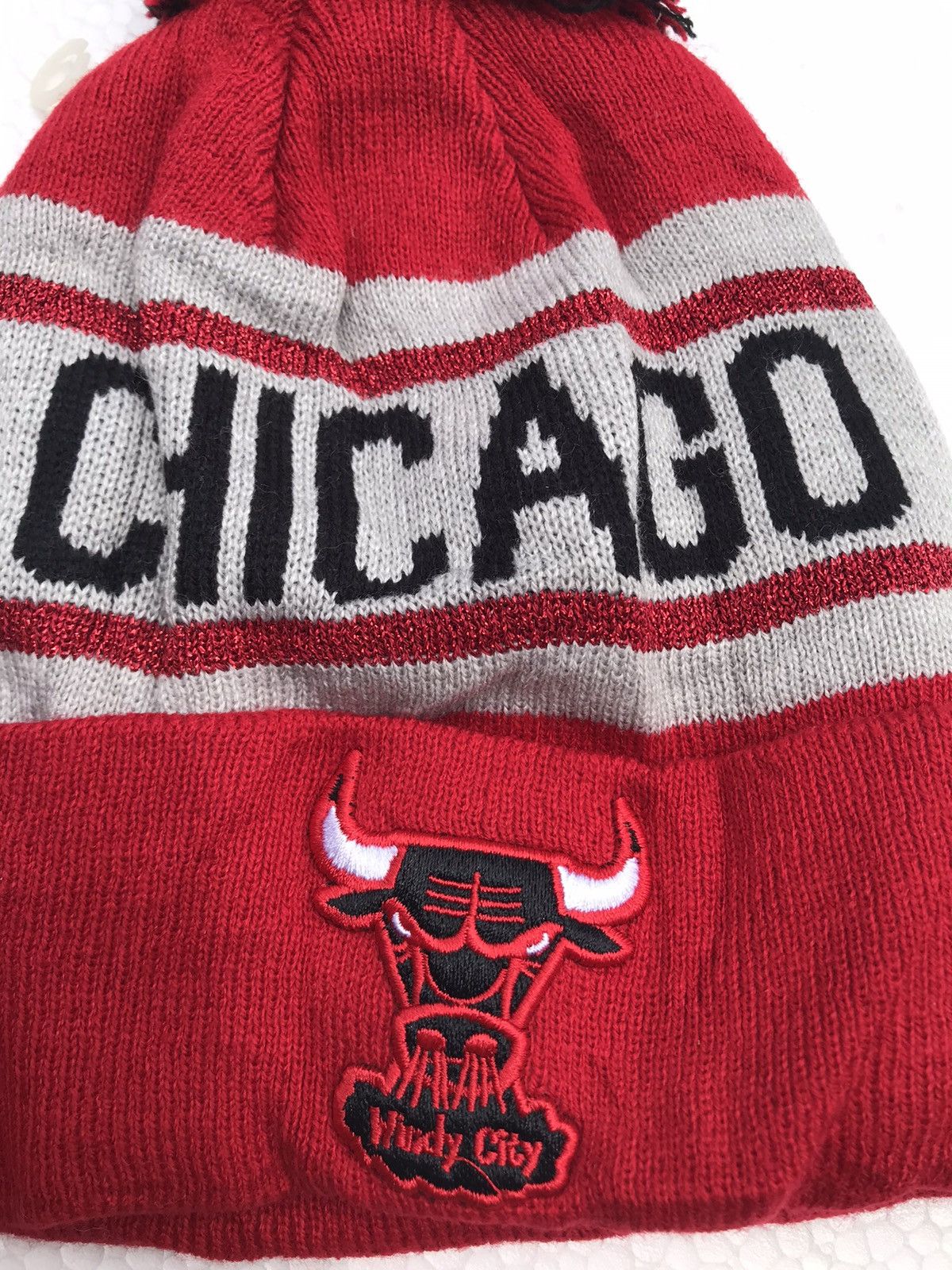 NBA × New Era Chicago Bulls New Era Beanie hat Size ONE SIZE - 4 Thumbnail