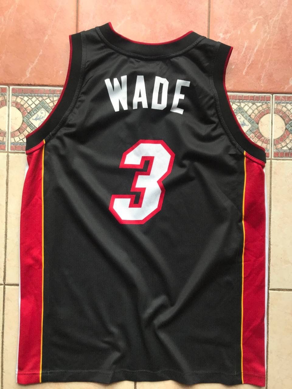 NBA × Vintage MIAMI HEAT NBA SHIRT #3 WADE CHAMPION BASKETBALL JERSEY Size US XL / EU 56 / 4 - 2 Thumbnail