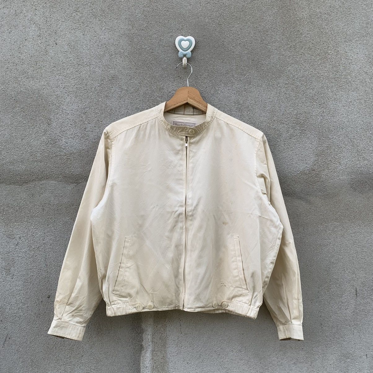 Burberry × Vintage VINTAGE BURBERRYS SMALLLOGO EMBROIDERY CROPPED ZIPPER JACKET Size M / US 6-8 / IT 42-44 - 2 Thumbnail