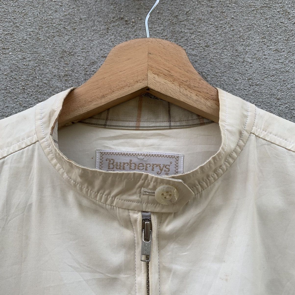 Burberry × Vintage VINTAGE BURBERRYS SMALLLOGO EMBROIDERY CROPPED ZIPPER JACKET Size M / US 6-8 / IT 42-44 - 15 Thumbnail