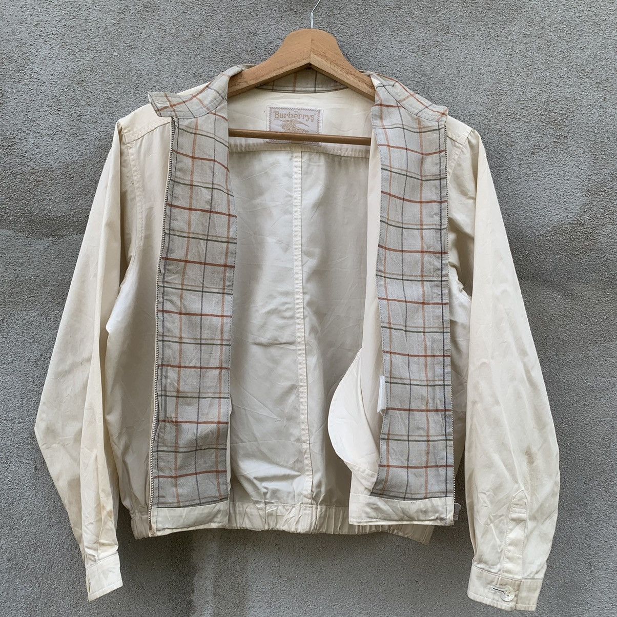 Burberry × Vintage VINTAGE BURBERRYS SMALLLOGO EMBROIDERY CROPPED ZIPPER JACKET Size M / US 6-8 / IT 42-44 - 16 Thumbnail
