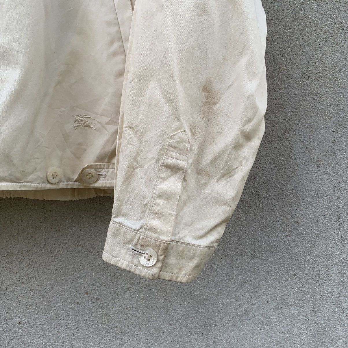 Burberry × Vintage VINTAGE BURBERRYS SMALLLOGO EMBROIDERY CROPPED ZIPPER JACKET Size M / US 6-8 / IT 42-44 - 10 Thumbnail
