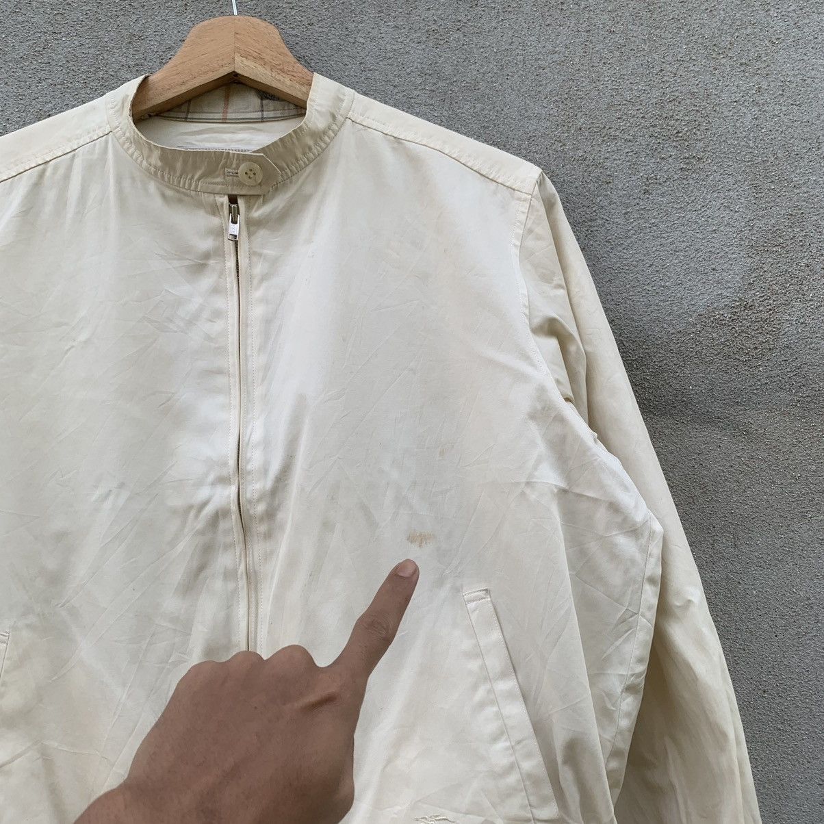 Burberry × Vintage VINTAGE BURBERRYS SMALLLOGO EMBROIDERY CROPPED ZIPPER JACKET Size M / US 6-8 / IT 42-44 - 6 Thumbnail