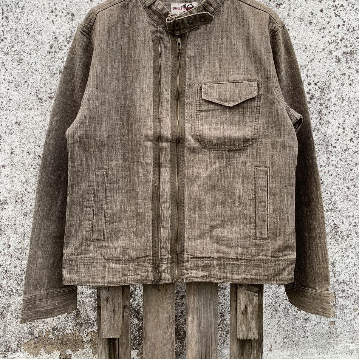 Japanese Brand × Jungles × Seditionaries Vintage Jungle Storm Double Zipper Jacket Size US L / EU 52-54 / 3 - 4 Thumbnail
