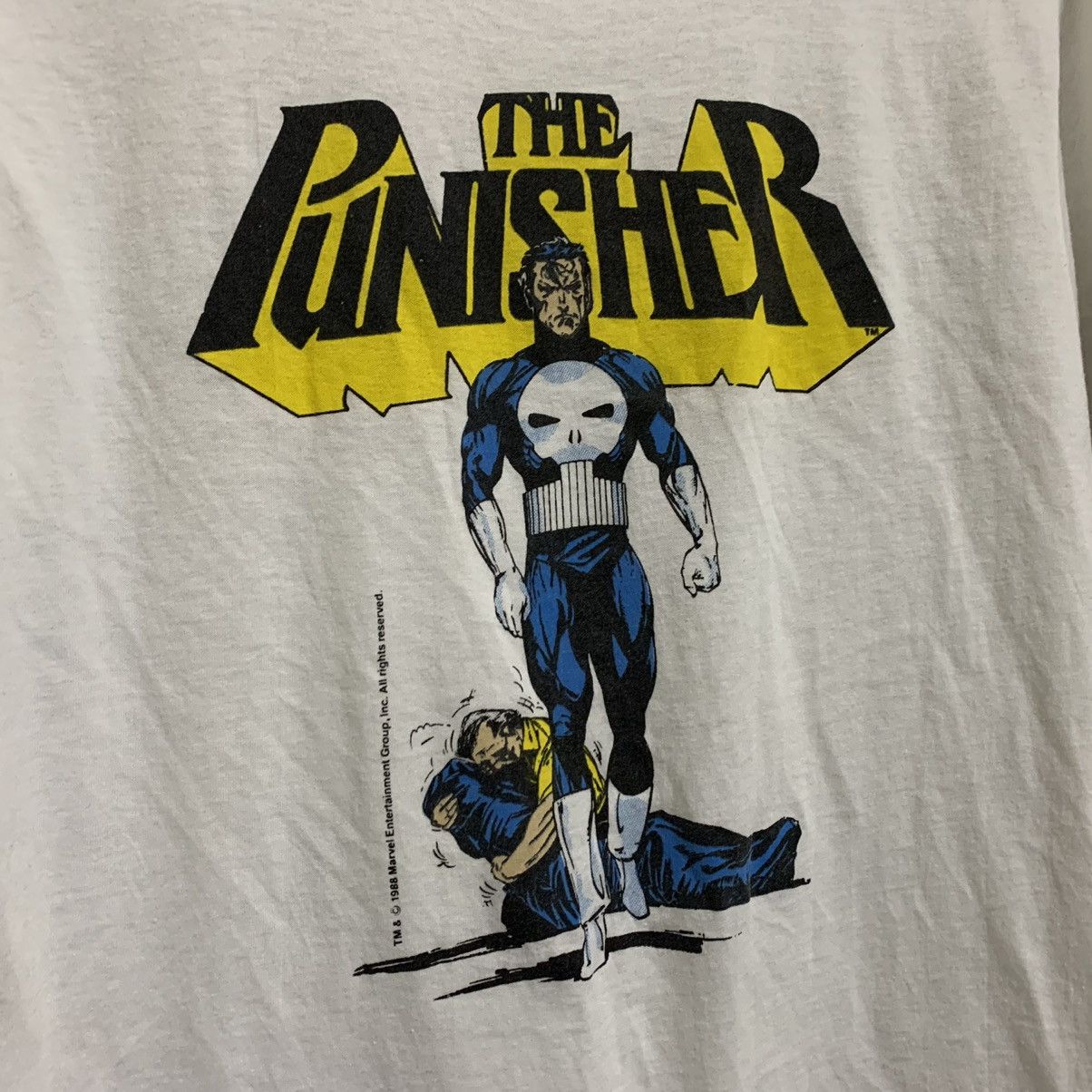 Marvel Comics Vintage 80s The Punisher Marvel Comics 1988 T Shirt Size US M / EU 48-50 / 2 - 3 Thumbnail