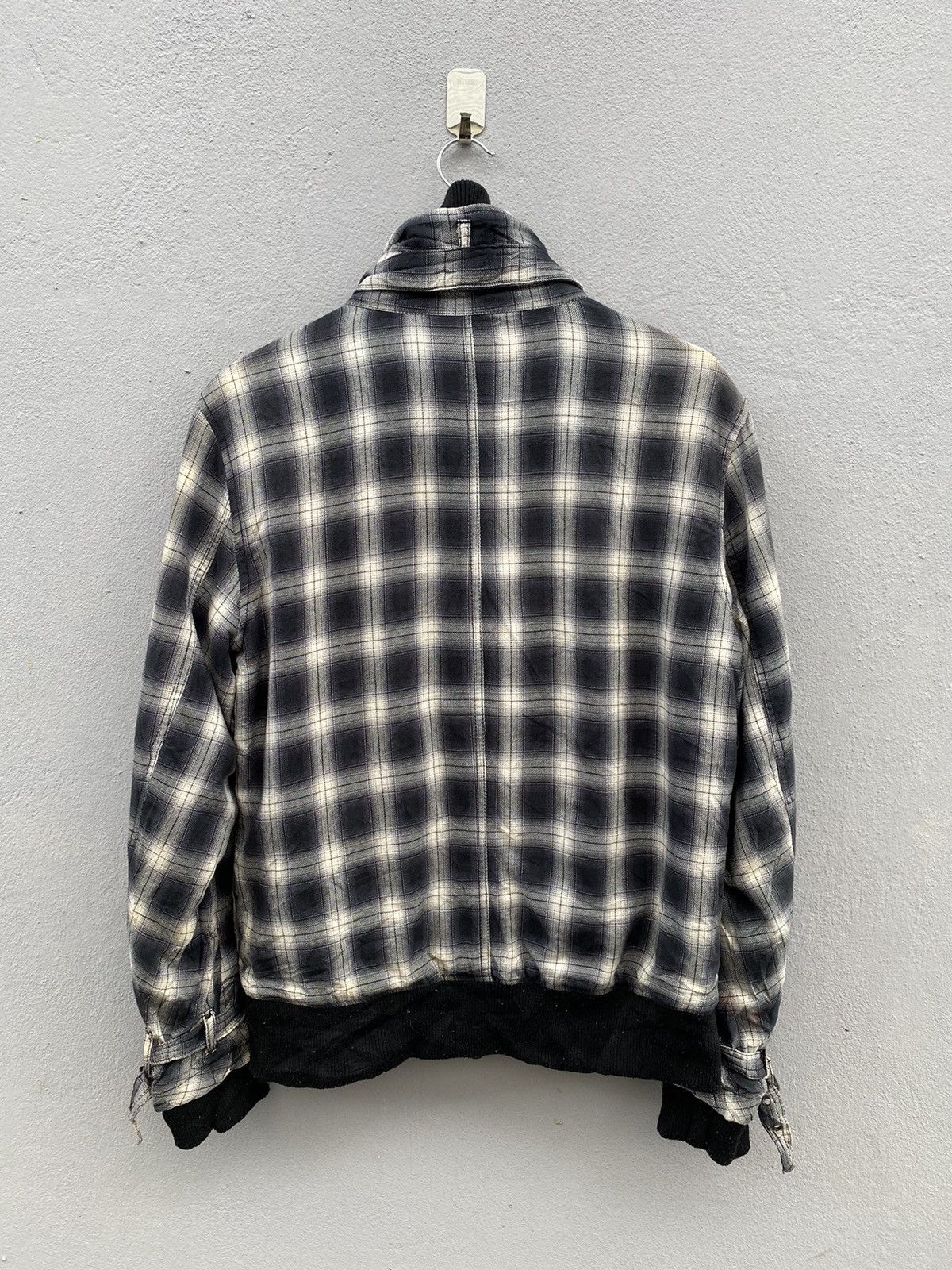 Japanese Brand 💥Japanese Bareback Realdress Shadow Plaid Bondage Jacket Size US M / EU 48-50 / 2 - 16 Thumbnail
