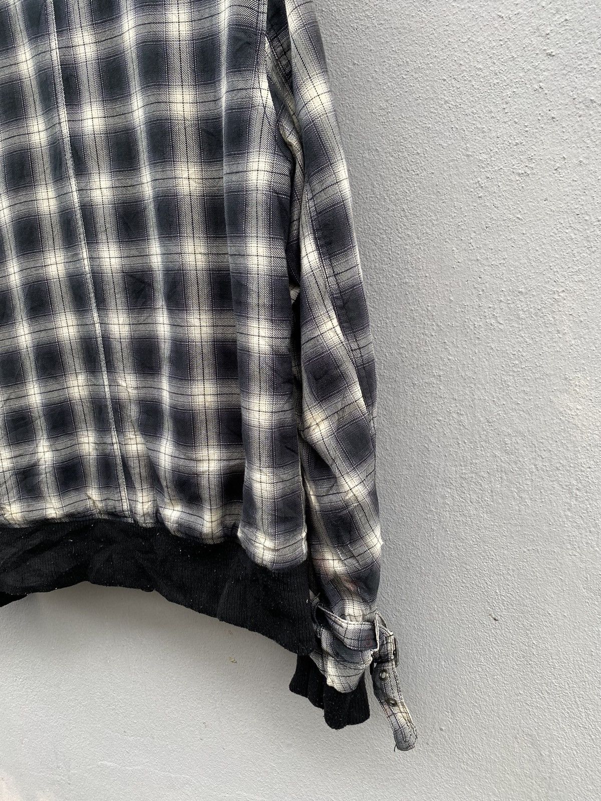 Japanese Brand 💥Japanese Bareback Realdress Shadow Plaid Bondage Jacket Size US M / EU 48-50 / 2 - 18 Thumbnail